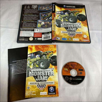 Buy Monster jam Nintendo GameCube game complete -@ 8BitBeyond