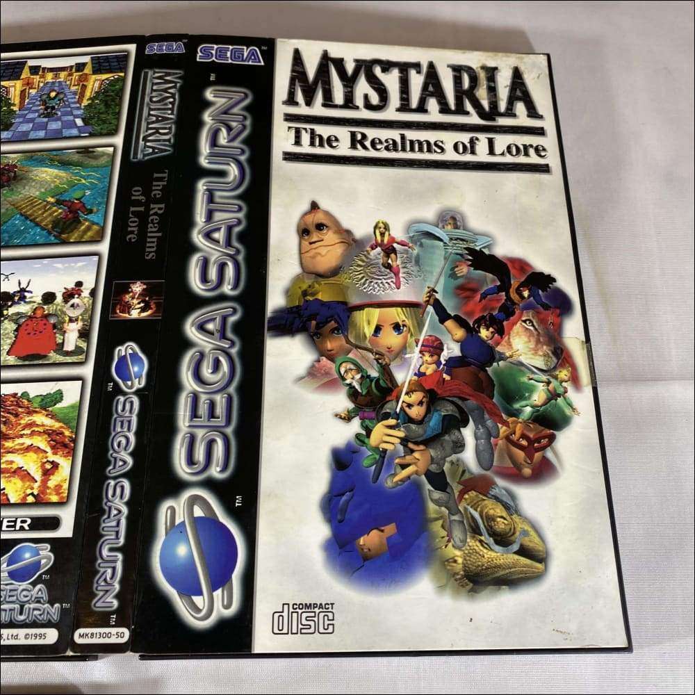 Buy Mystaria Sega saturn game complete -@ 8BitBeyond