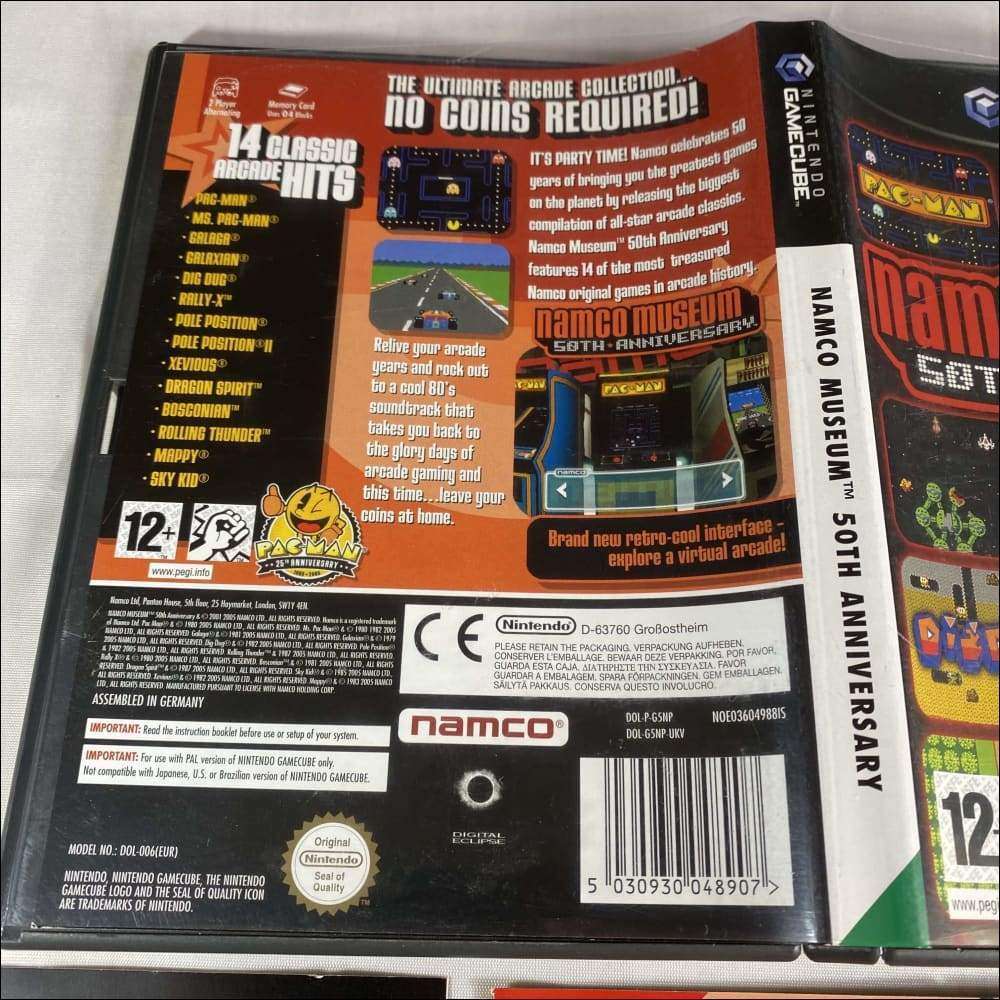Buy Namco museum 50th anniversary Nintendo GameCube complete -@ 8BitBeyond