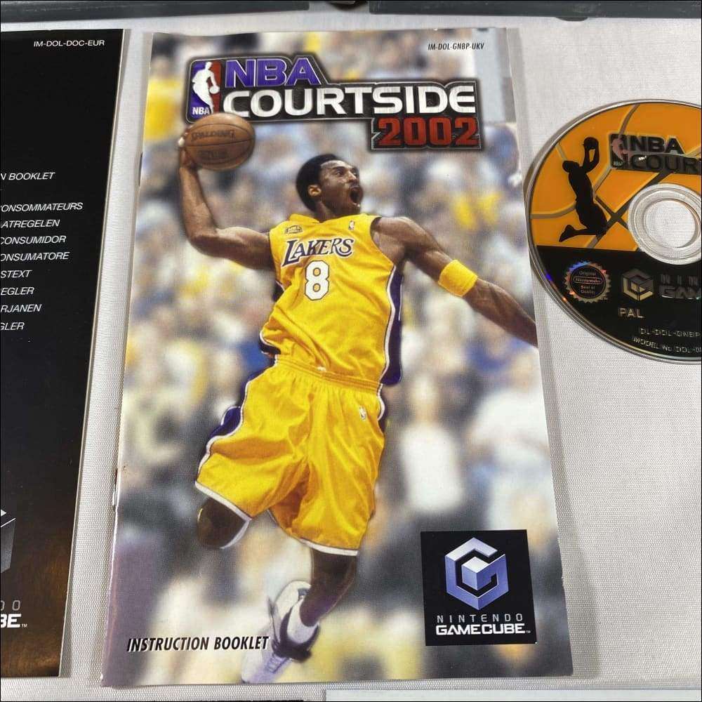 Buy NBA courtside 2002 Nintendo GameCube game complete -@ 8BitBeyond