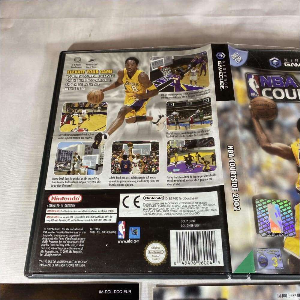 Buy NBA courtside 2002 Nintendo GameCube game complete -@ 8BitBeyond