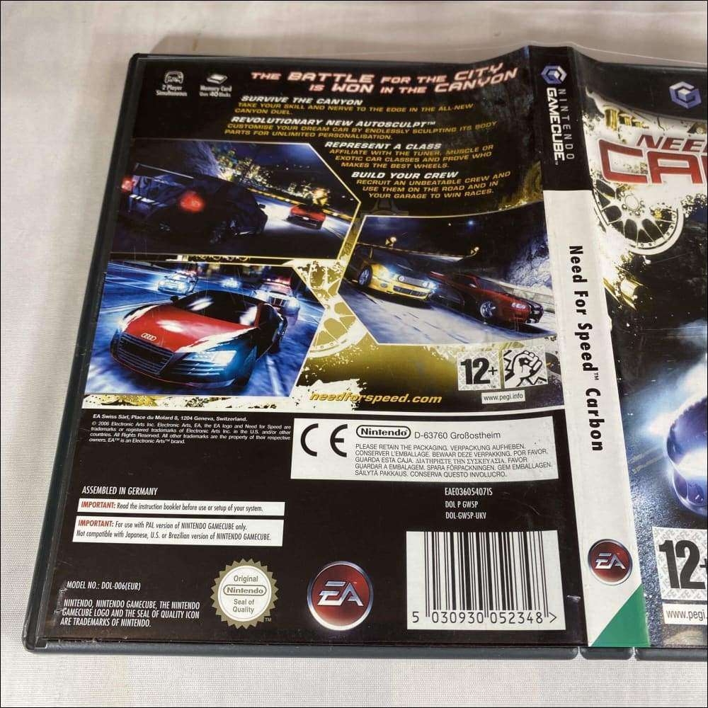Buy Need for speed carbon Nintendo GameCube game complete -@ 8BitBeyond