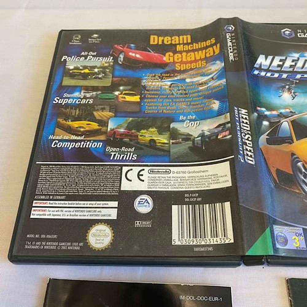 Buy Need for speed hot pursuit 2 nintendo gamecube game complete -@ 8BitBeyond
