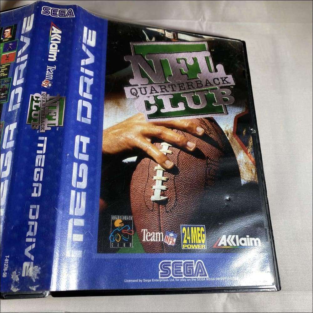 Buy NFL quarterback club Sega megadrive game complete -@ 8BitBeyond