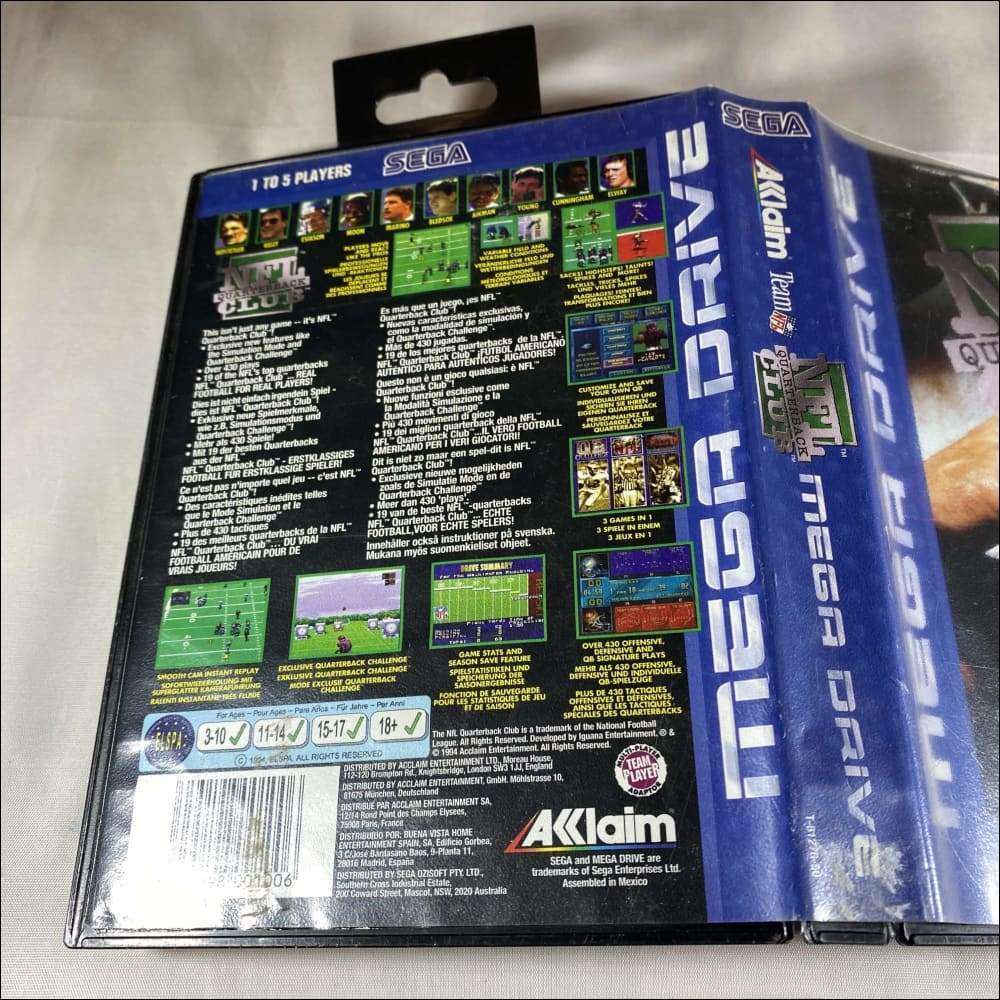 Buy NFL quarterback club Sega megadrive game complete -@ 8BitBeyond