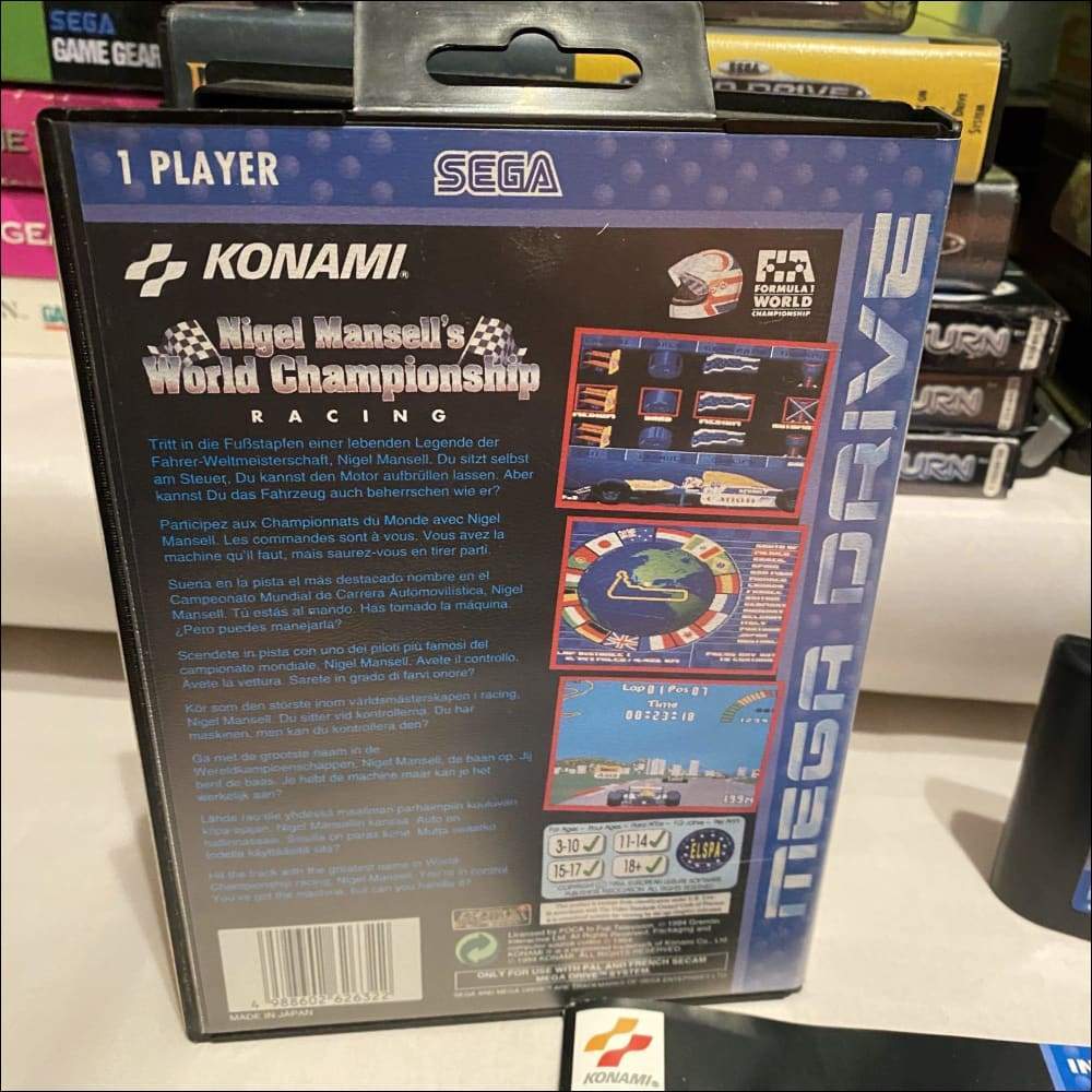 Buy Nigel Mansell's World Championship -@ 8BitBeyond