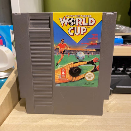 Buy Nintendo World Cup Nes game cart only -@ 8BitBeyond