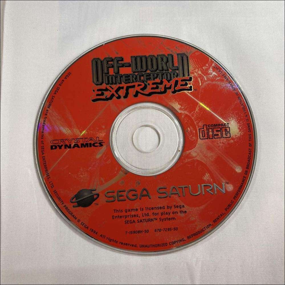 Buy Off world interceptor extreme Sega saturn game complete -@ 8BitBeyond