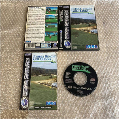 Buy Pebble Beach Golf Links Sega saturn -@ 8BitBeyond