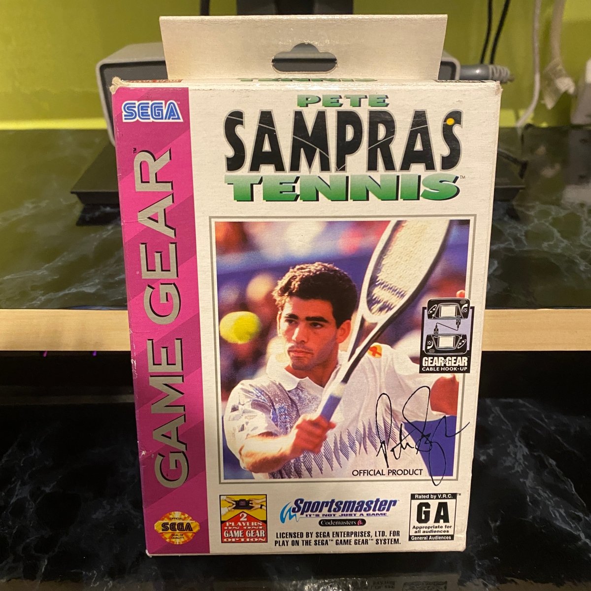 Pete Sampras Tennis – Game Gear - Jeux vidéo Pete Sampras Tennis – Game Gear - Jeux vidéo