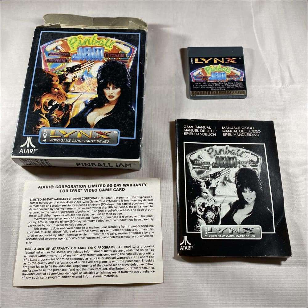 Buy Pinball jam atari lynx game complete -@ 8BitBeyond