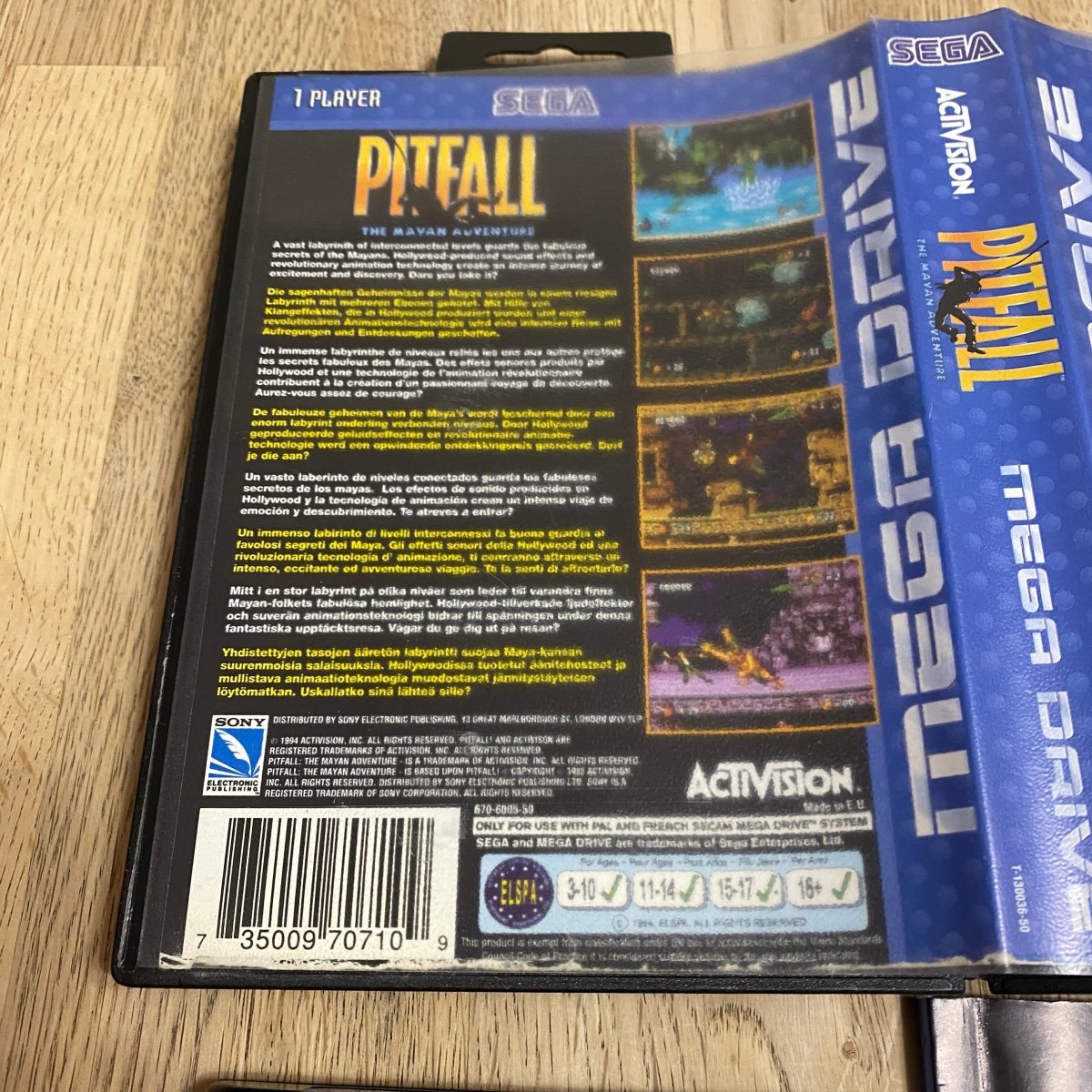 Buy Pitfall: The Mayan Adventure Sega megadrive -@ 8BitBeyond