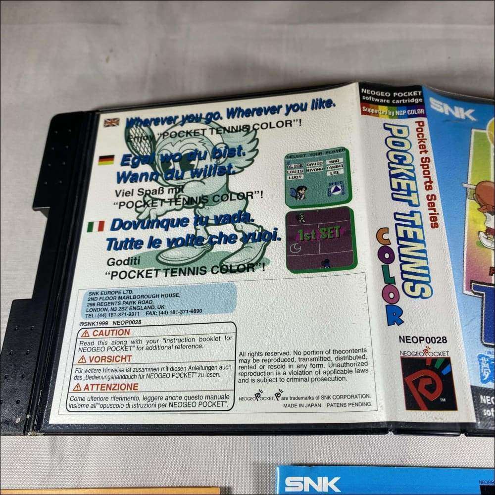 Buy Pocket tennis color Neo Geo Pocket game complete -@ 8BitBeyond
