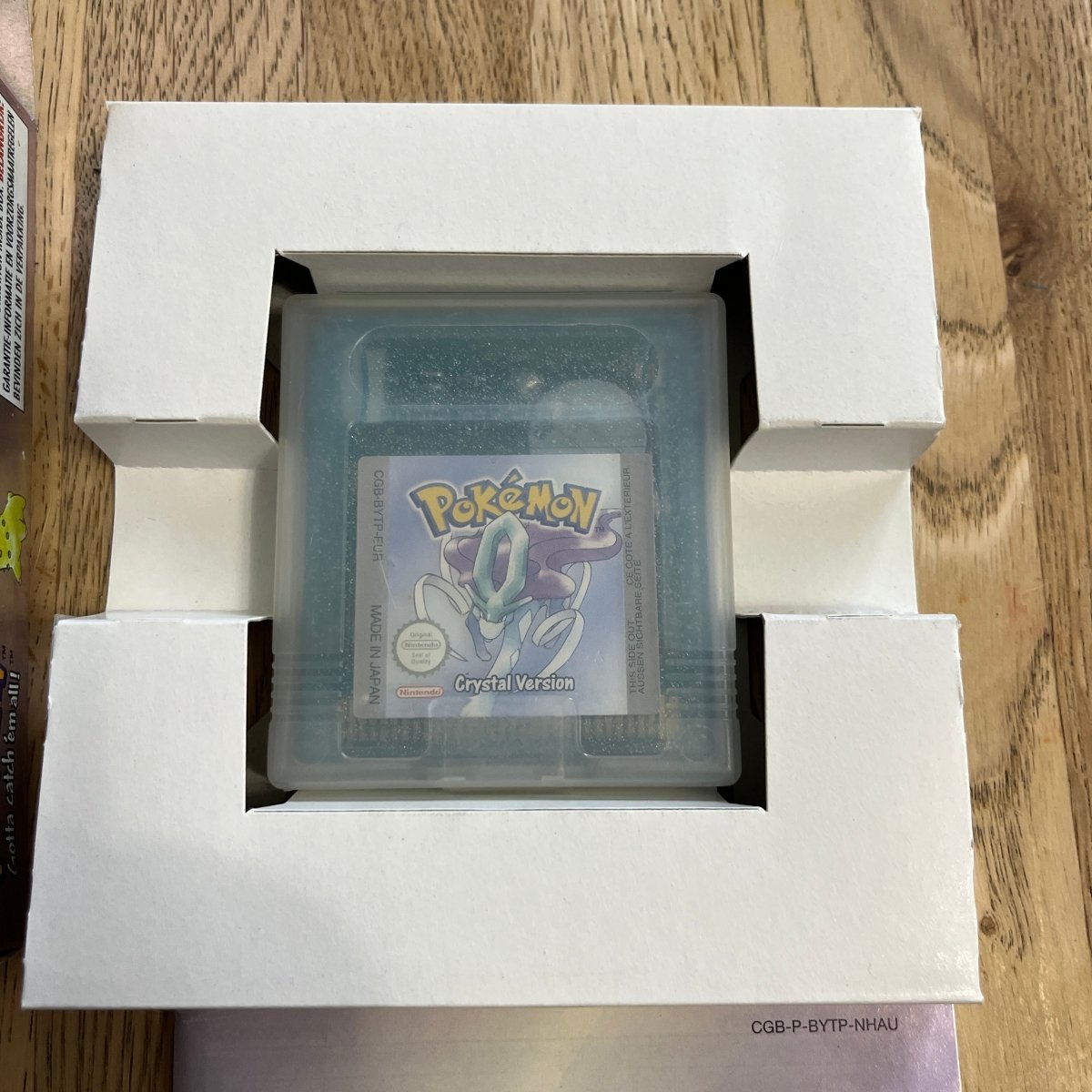 Buy Pokemon Crystal boxed game boy color -@ 8BitBeyond