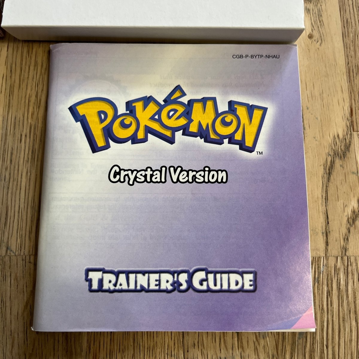 Buy Pokemon Crystal boxed game boy color -@ 8BitBeyond