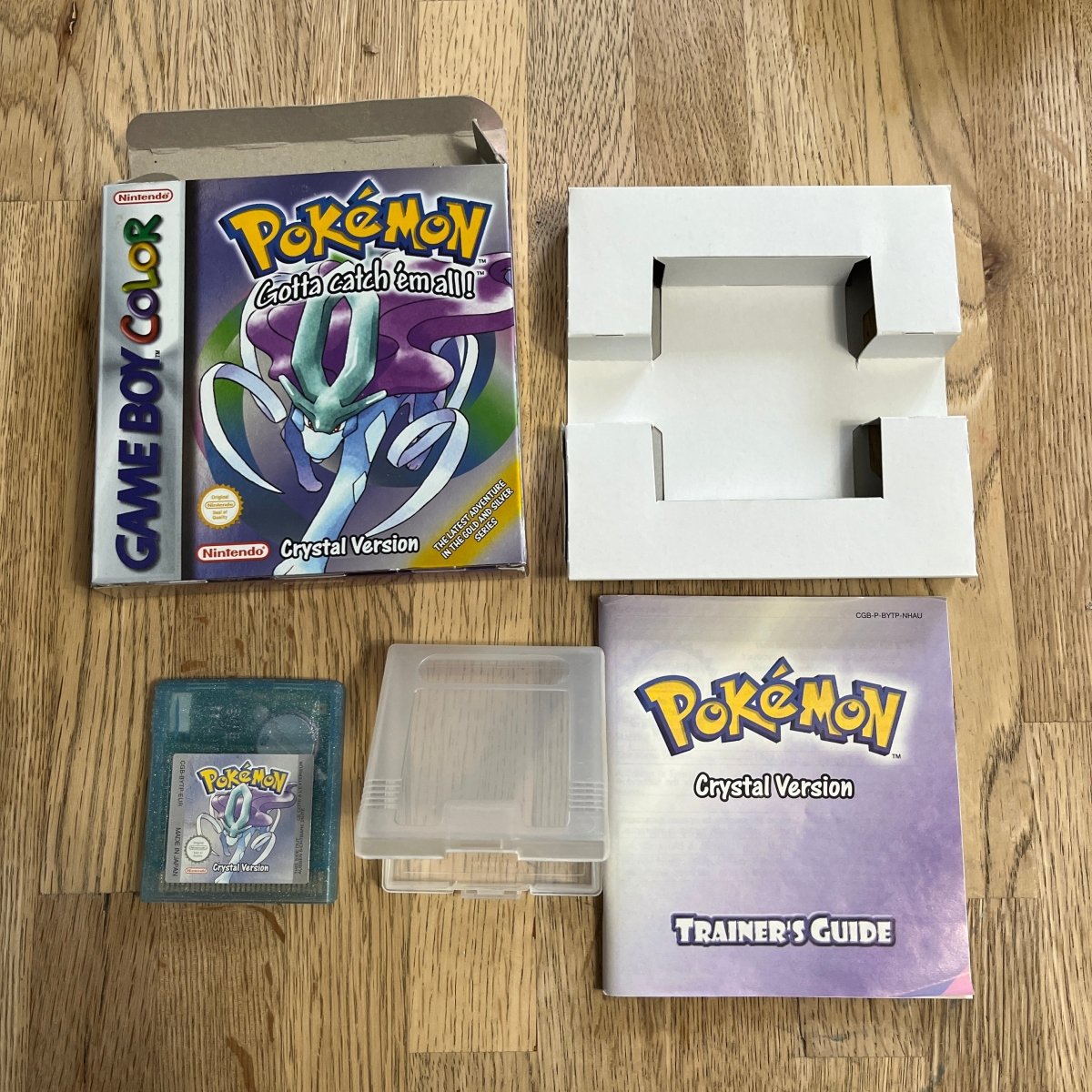 Pokemon Crystal Gameboy Color Shell Pokemon Crystal Gameboy Color Amazon.com: L/E Pokemon Crystal Bundle