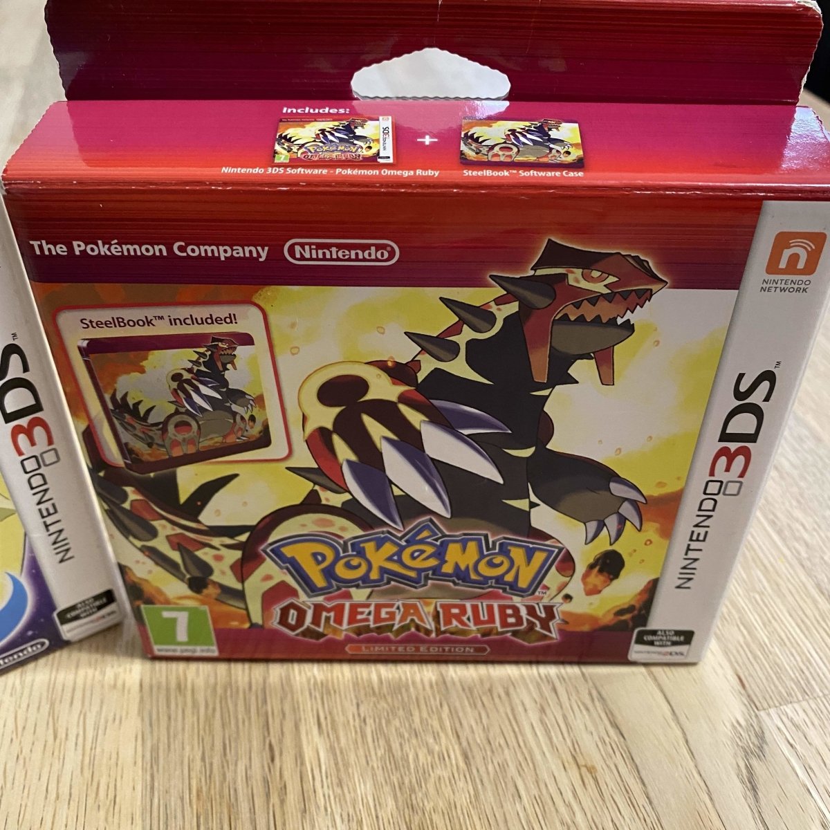 Buy Pokemon omega Ruby steel book big box -@ 8BitBeyond