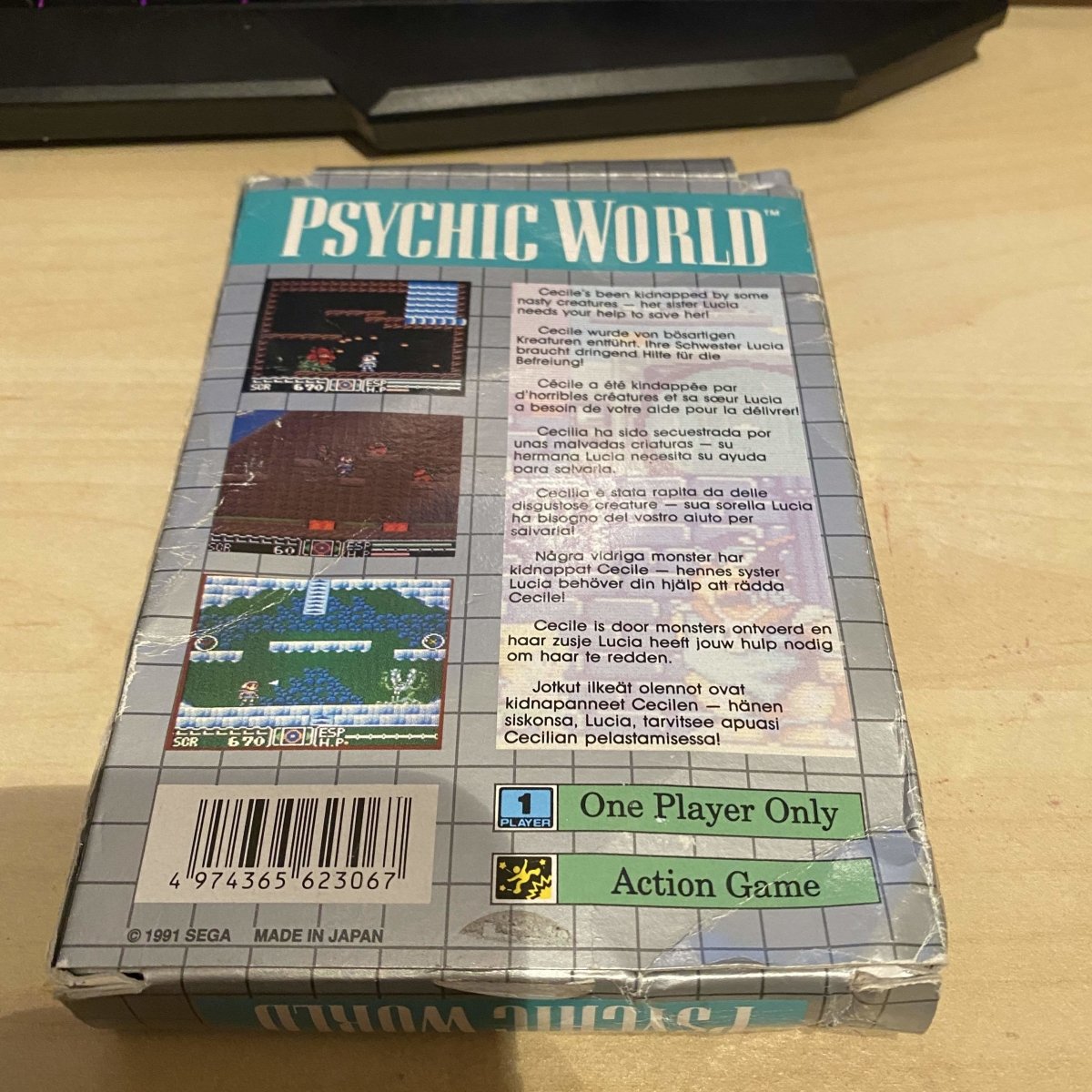 Buy Psychic world Sega game gear -@ 8BitBeyond