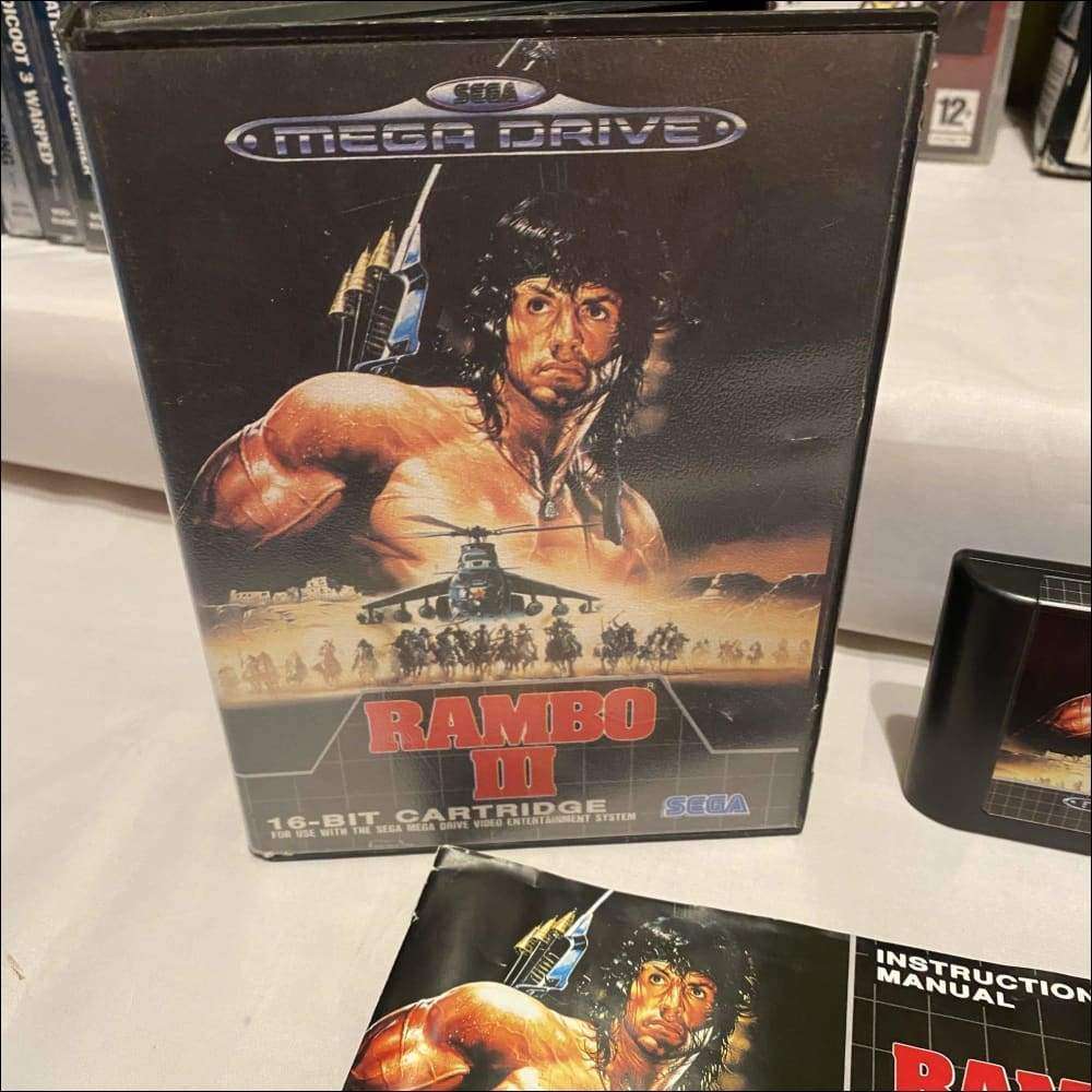 Rambo III 29.99 8BitBeyond – retro game store uk - 8BitBeyond.com