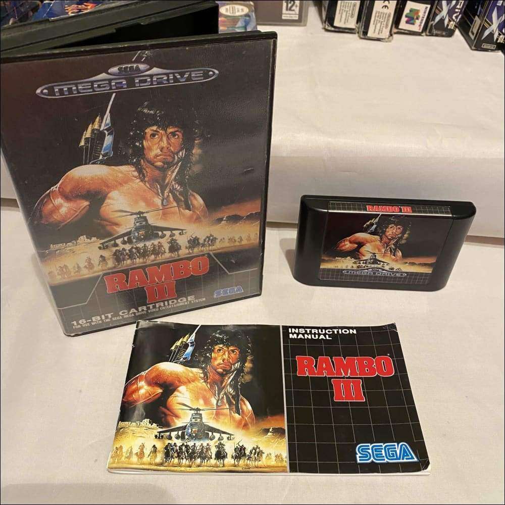 Rambo III 29.99 8BitBeyond – retro game store uk - 8BitBeyond.com