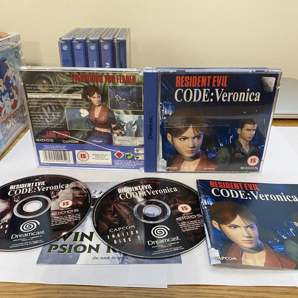 Resident evil code Veronica x Nintendo GameCube game complete 39.99  8BitBeyond – retro game store uk 