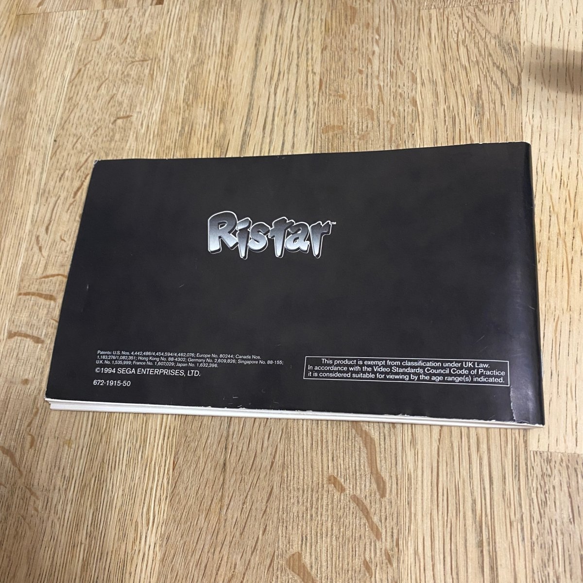 Buy Ristar megadrive damaged sleeve -@ 8BitBeyond