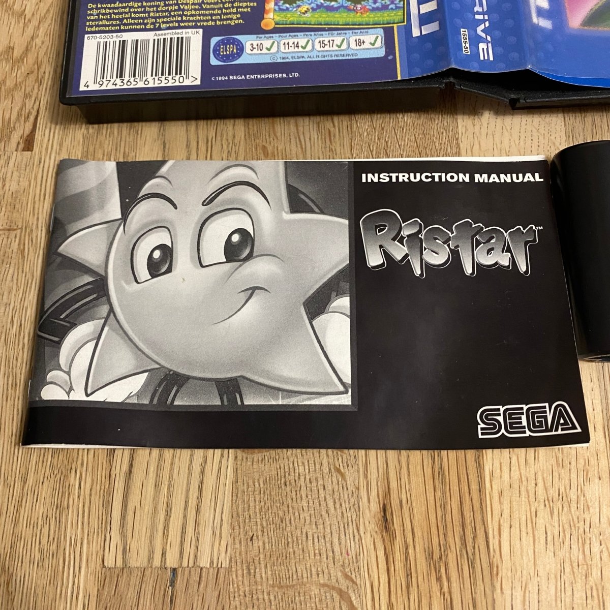 Buy Ristar megadrive damaged sleeve -@ 8BitBeyond