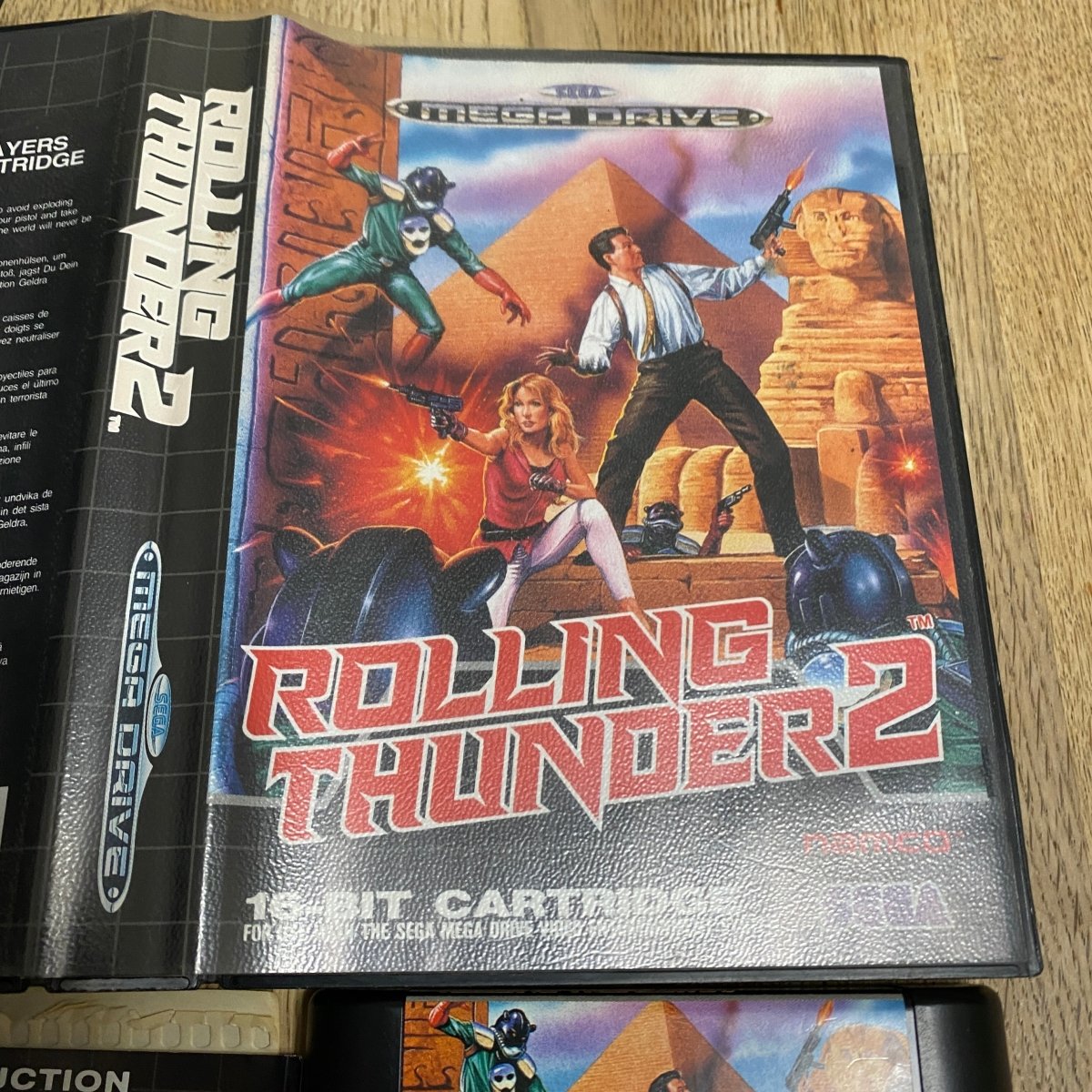 Buy Rolling thunder ii 2 Sega megadrive game complete -@ 8BitBeyond