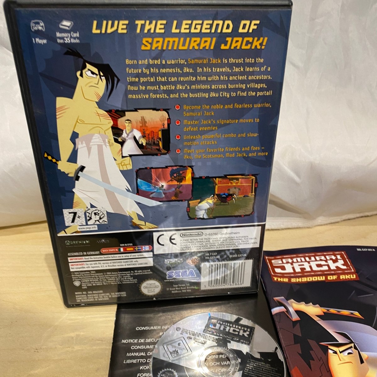 Buy Samurai Jack: The Shadow of Aku GameCube -@ 8BitBeyond