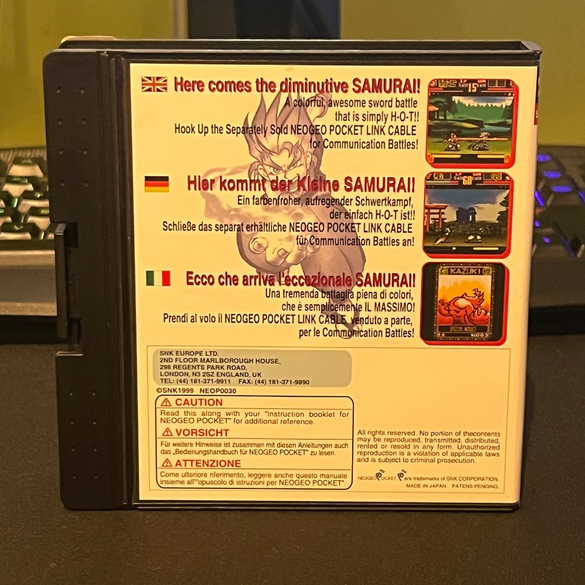 Buy Samurai showdown 2 pocket fighting series neo geo -@ 8BitBeyond