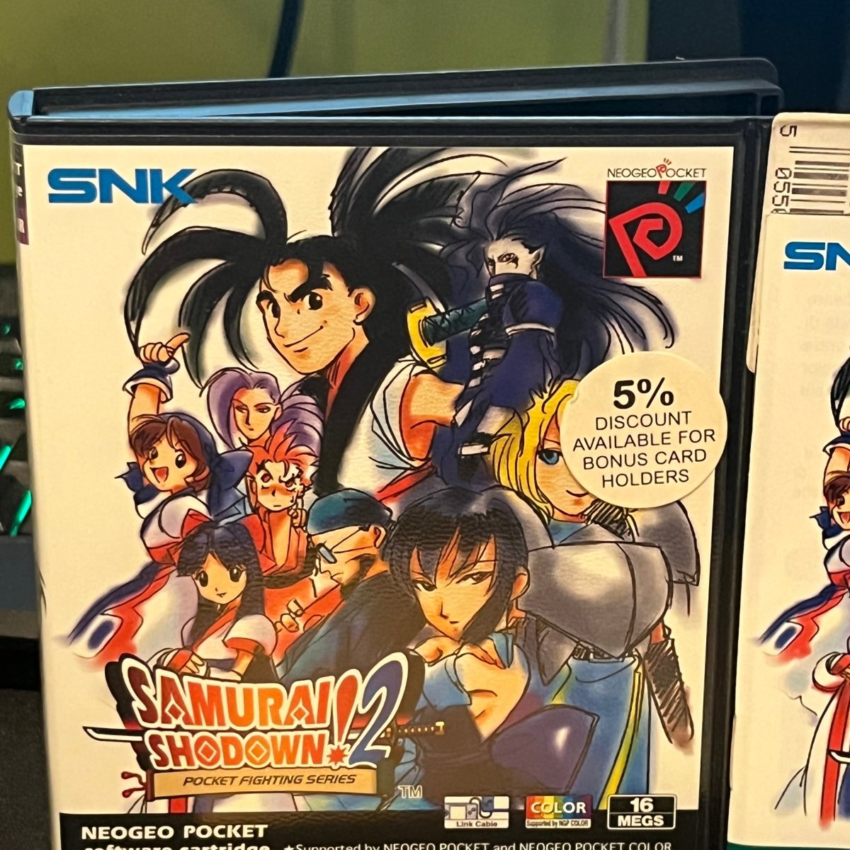 Buy Samurai showdown 2 pocket fighting series neo geo -@ 8BitBeyond
