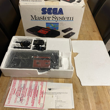 Buy Sega master system console boxed -@ 8BitBeyond
