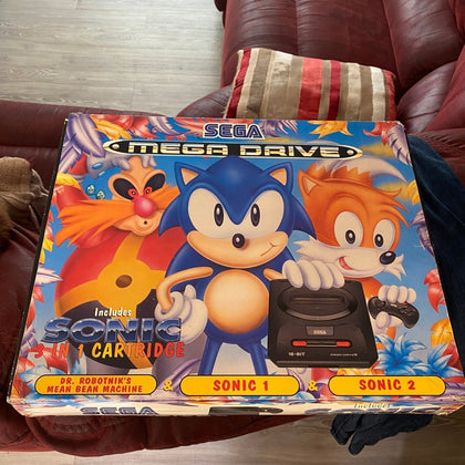 Buy Sega Mega Drive 2 boxed console sonic compilation sleeve -@ 8BitBeyond