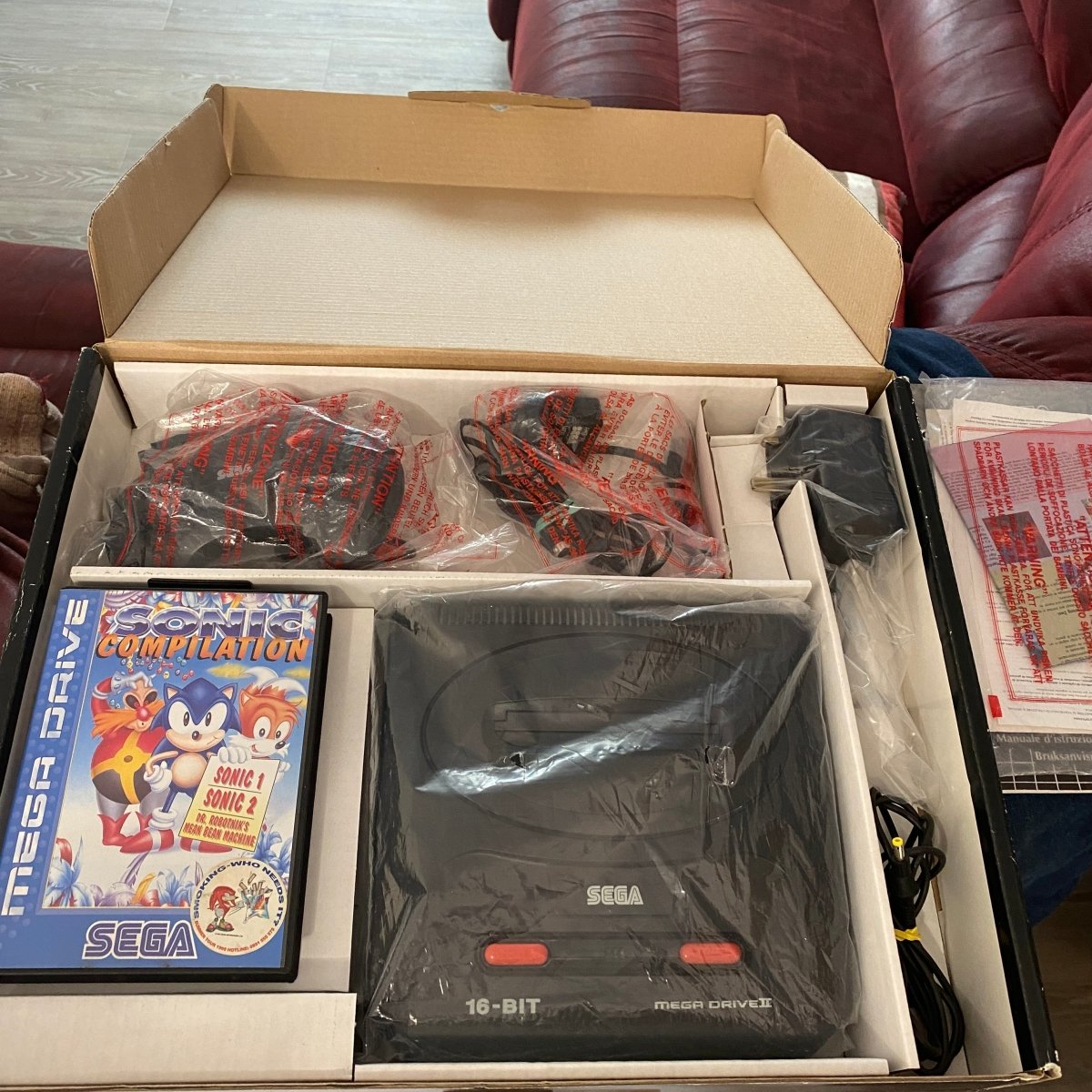 Buy Sega Mega Drive 2 boxed console sonic compilation sleeve -@ 8BitBeyond