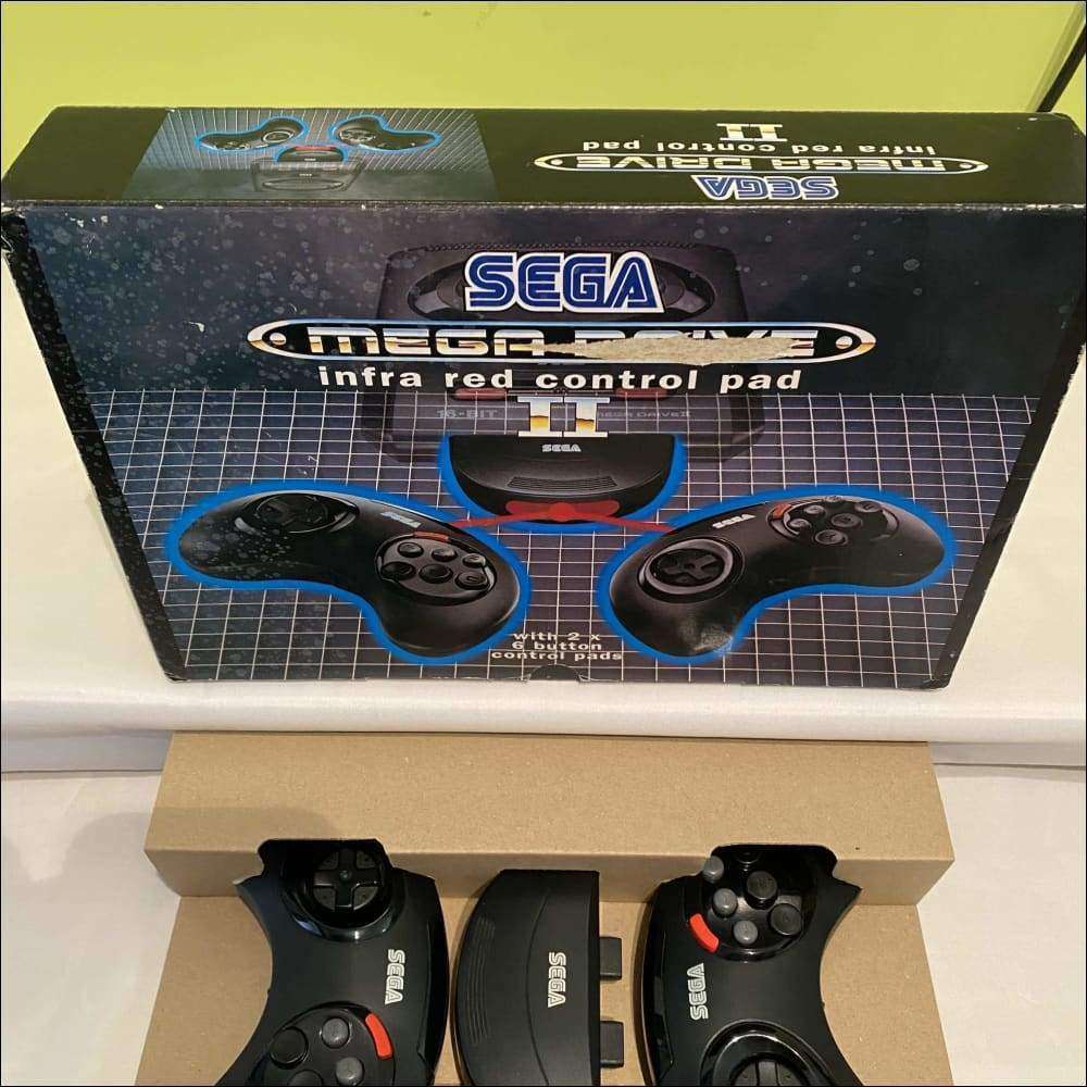 Buy Sega megadrive wireless infrared controllers boxed -@ 8BitBeyond