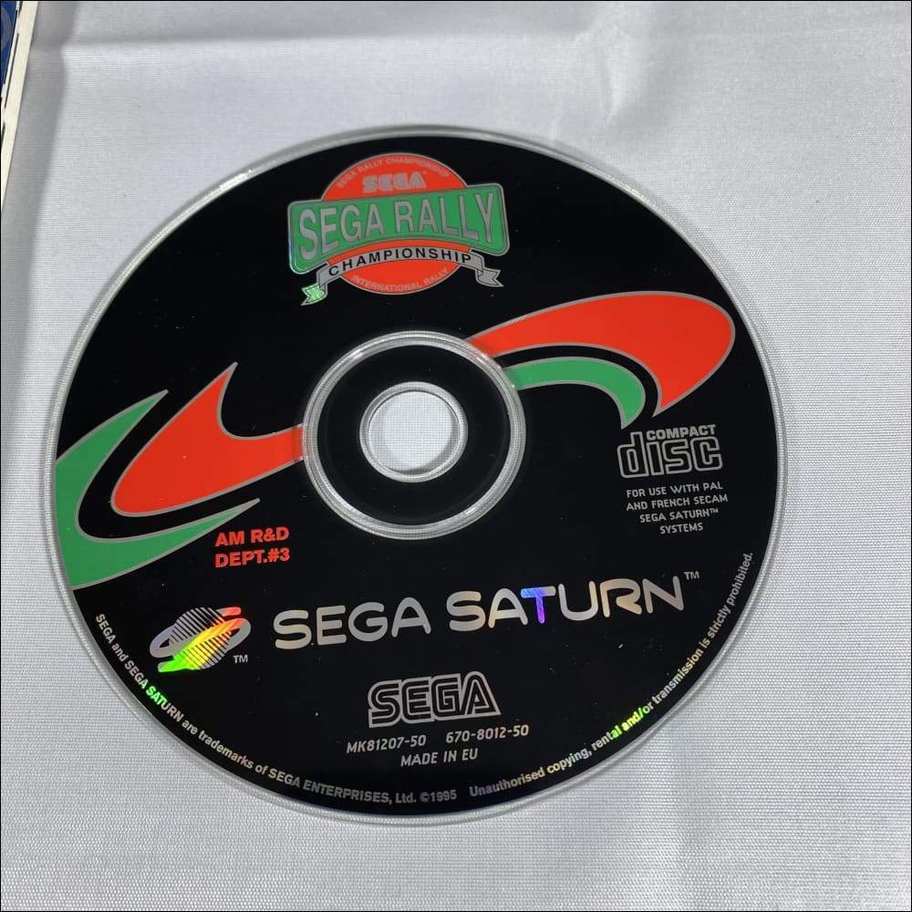 Buy Sega rally championship Sega saturn game -@ 8BitBeyond
