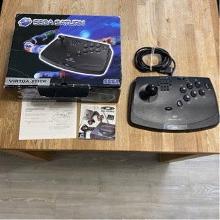 Buy Sega saturn arcade stick boxed -@ 8BitBeyond