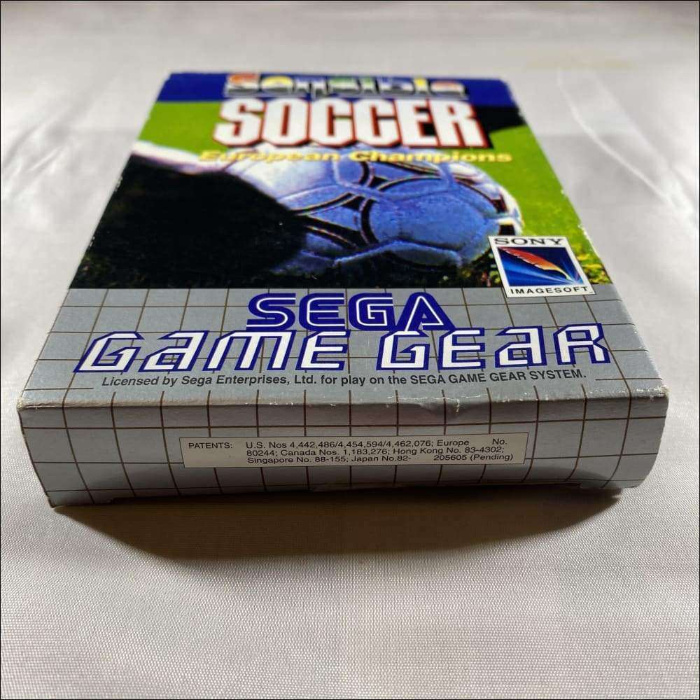 Buy Sensible Soccer Sega game gear game complete -@ 8BitBeyond