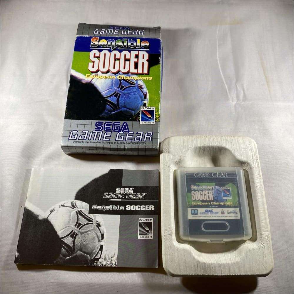 Buy Sensible Soccer Sega game gear game complete -@ 8BitBeyond