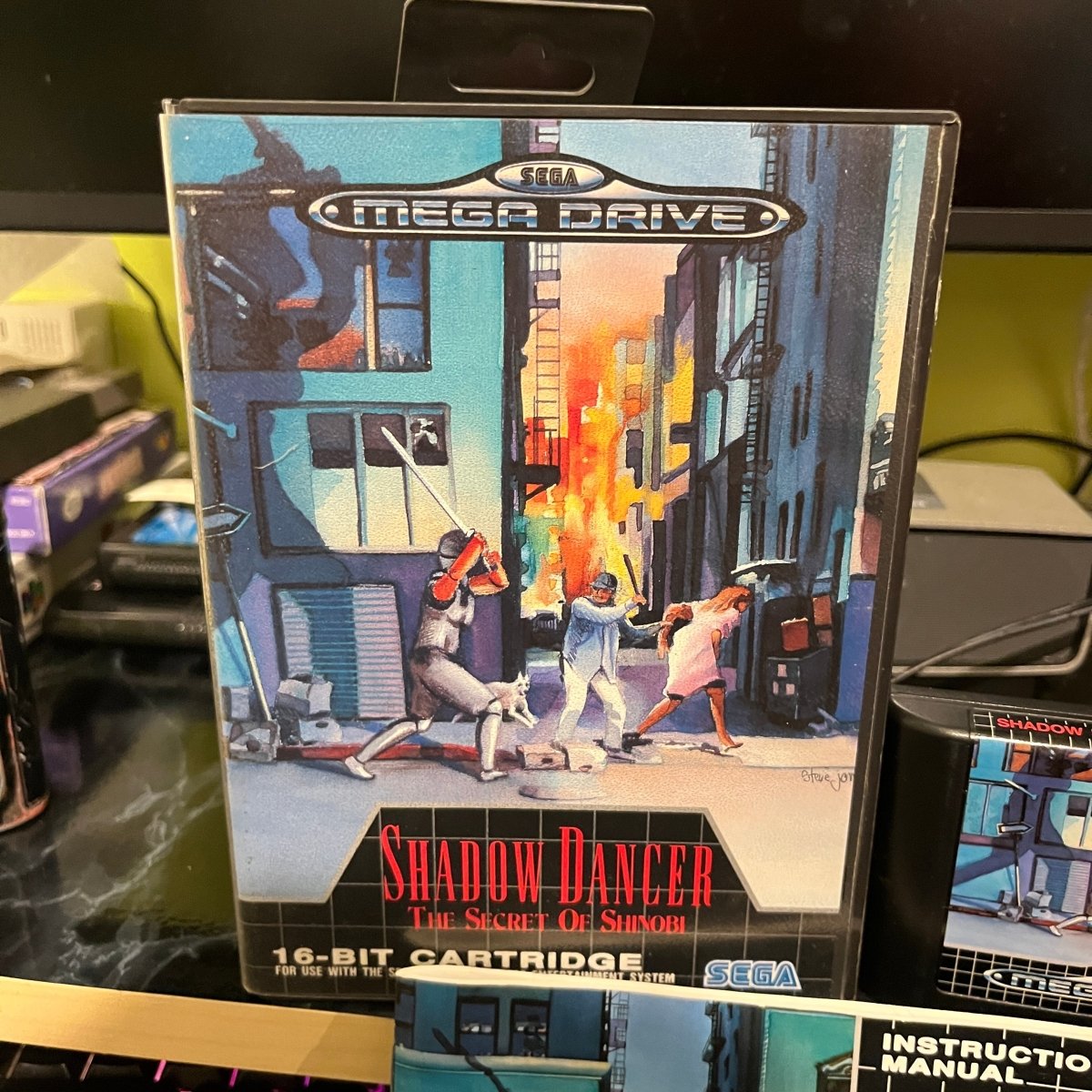Buy Shadow Dancer: The Secret of Shinobi Sega mega drive -@ 8BitBeyond