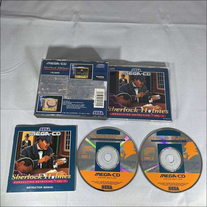 Buy Sherlock Holmes consulting detective ii Sega mega cd -@ 8BitBeyond