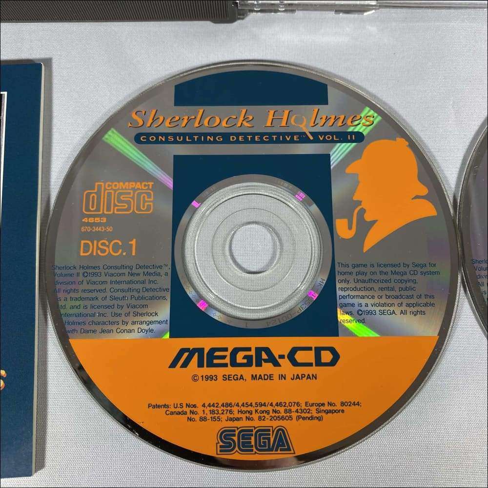 Buy Sherlock Holmes consulting detective ii Sega mega cd -@ 8BitBeyond