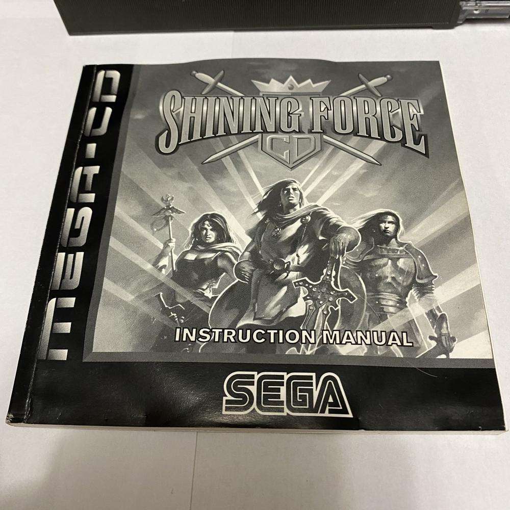 Buy Shining force CD Sega mega cd game complete -@ 8BitBeyond