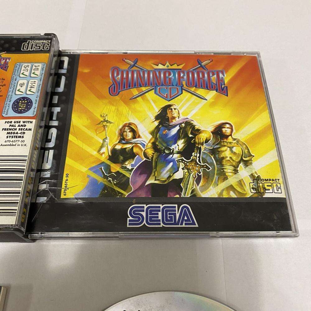 Buy Shining force CD Sega mega cd game complete -@ 8BitBeyond