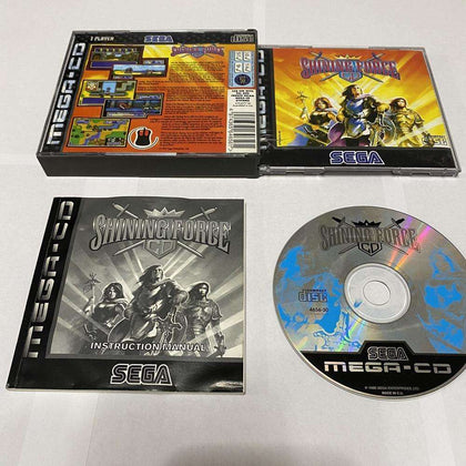 Buy Shining force CD Sega mega cd game complete -@ 8BitBeyond