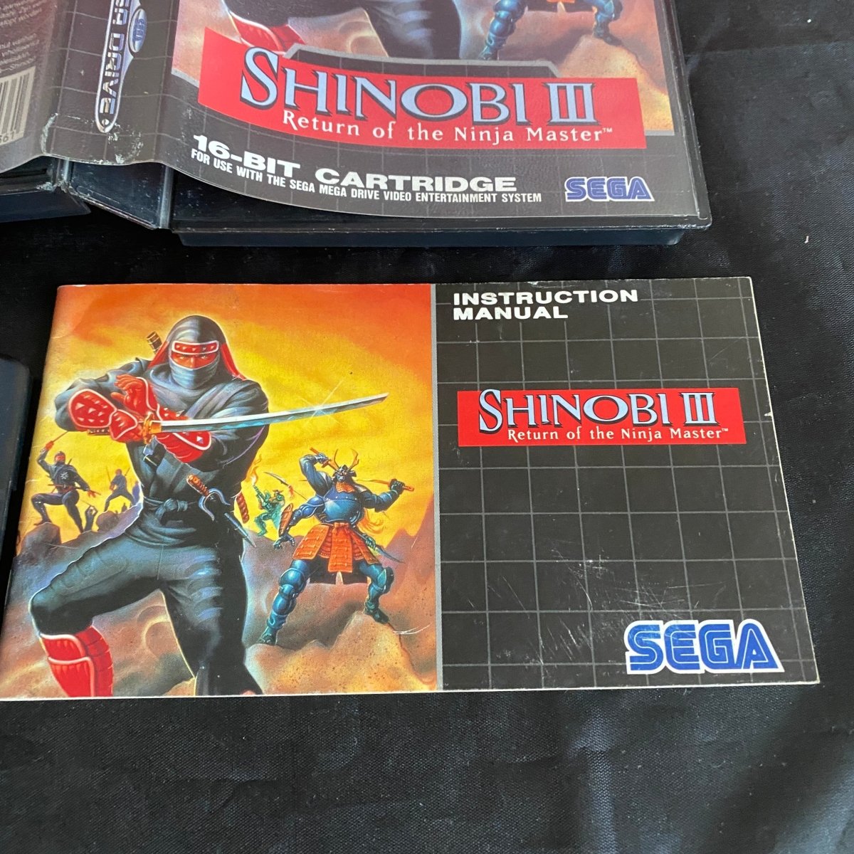 Buy Shinobi iii 3 Sega megadrive game complete -@ 8BitBeyond