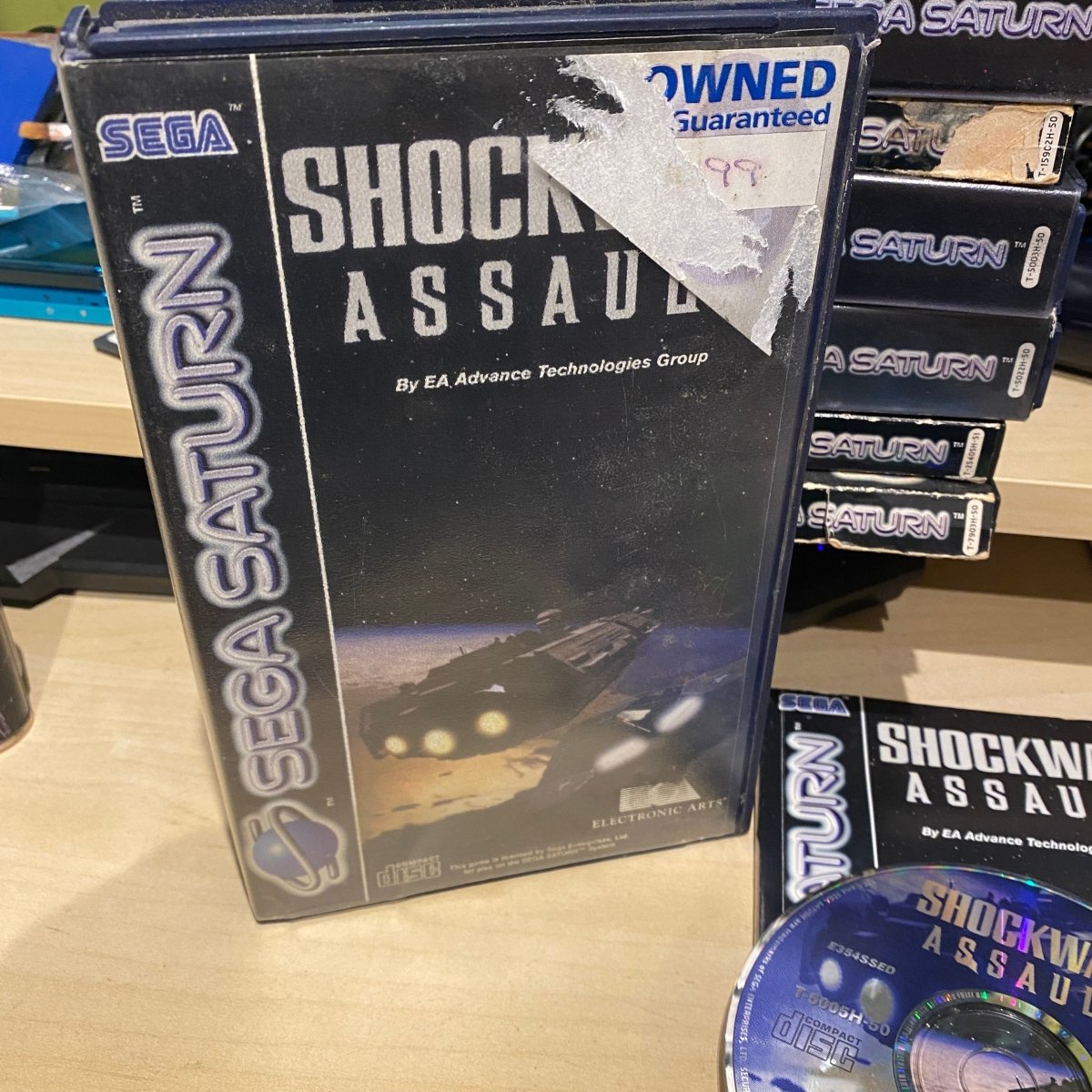 Buy Shockwave Assault Sega saturn -@ 8BitBeyond