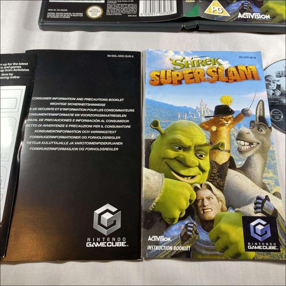 Buy Shrek Superslam Nintendo GameCube game complete -@ 8BitBeyond