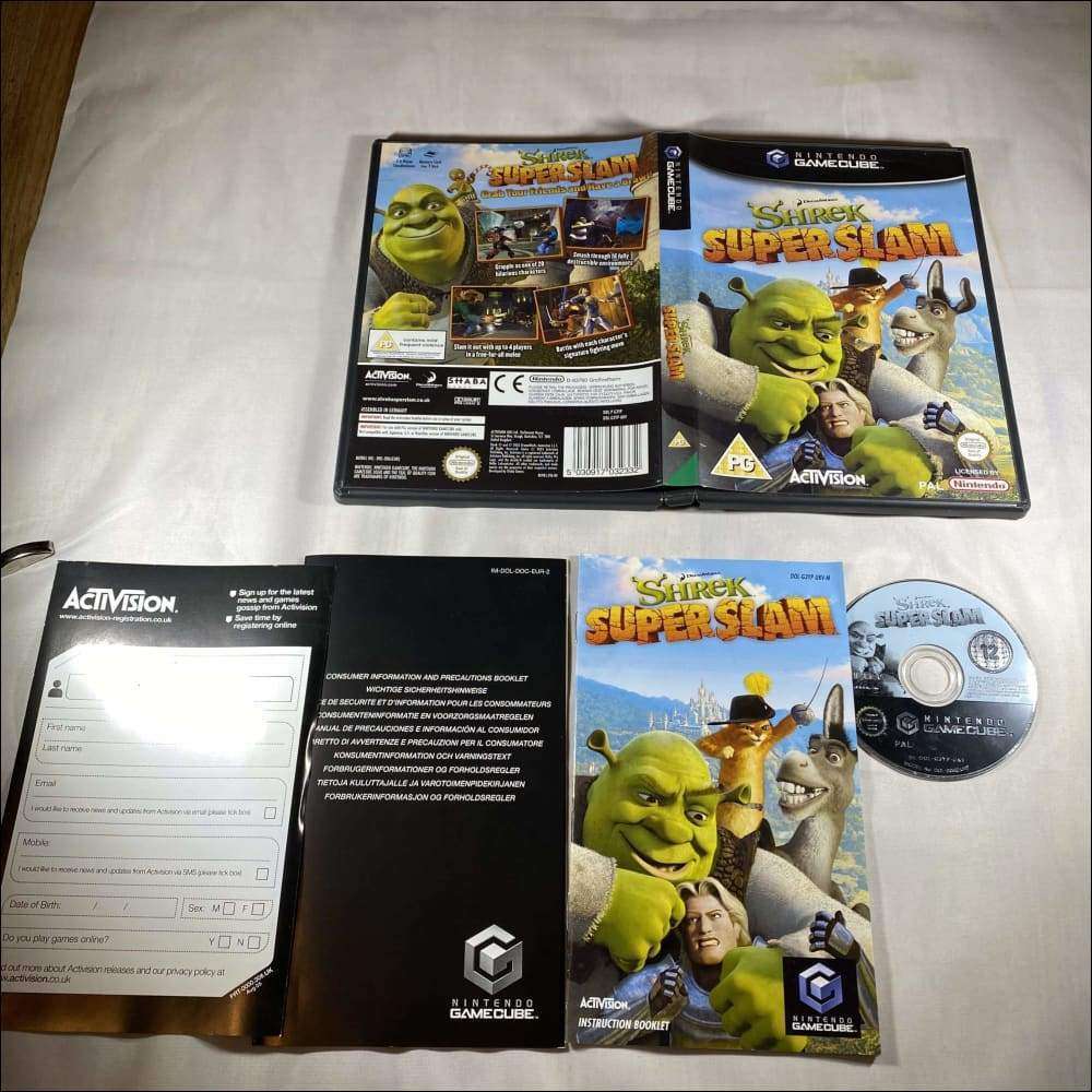 Buy Shrek Superslam Nintendo GameCube game complete -@ 8BitBeyond