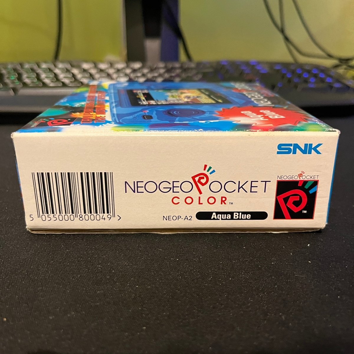 Snk Neo Geo pocket color boxed console aqua blue – retro game store uk -  8BitBeyond.com